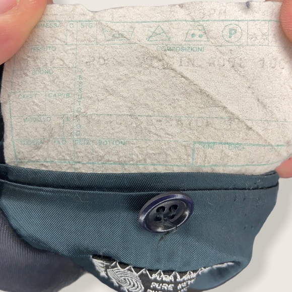 Valentino Two Button Suit Jacket Blazer - Picture 8 of 8